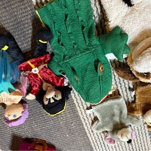 Melissa & Doug Plush Toy Set - Green, Red, Black